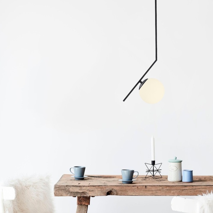 Lustra Evo Light V1004 E27, Negru