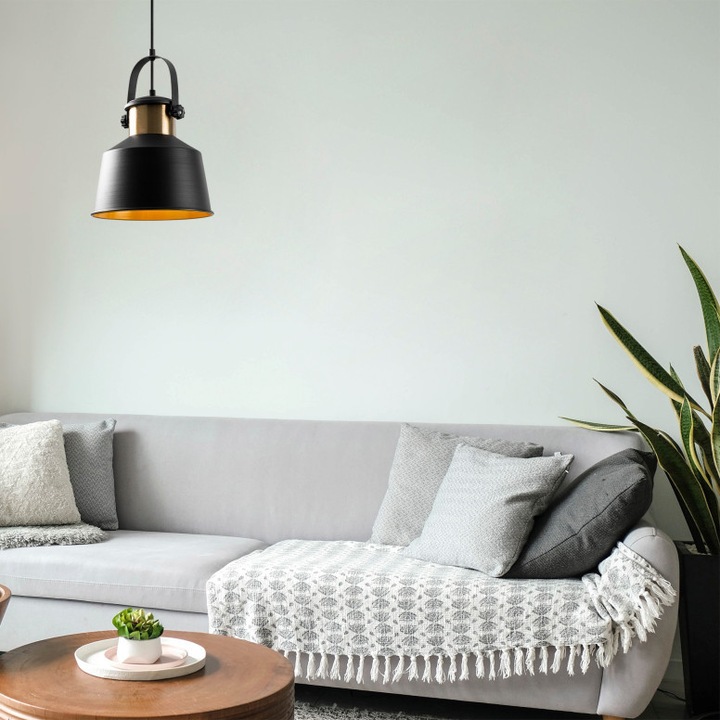 Lustra Evo Light V986 E27, Negru