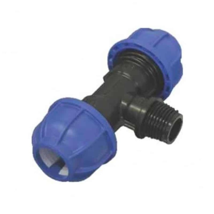 Компресионен тройник PHD, външна резба 32 мм 1 инч Z-TOOLS / EXT10576