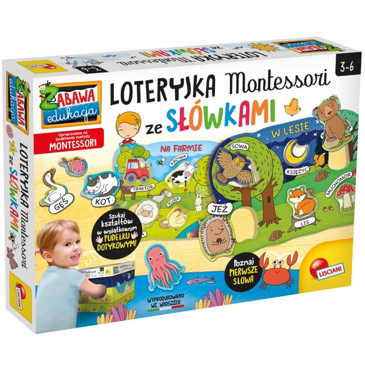 Oktatójáték, Lisciani, Többszínű