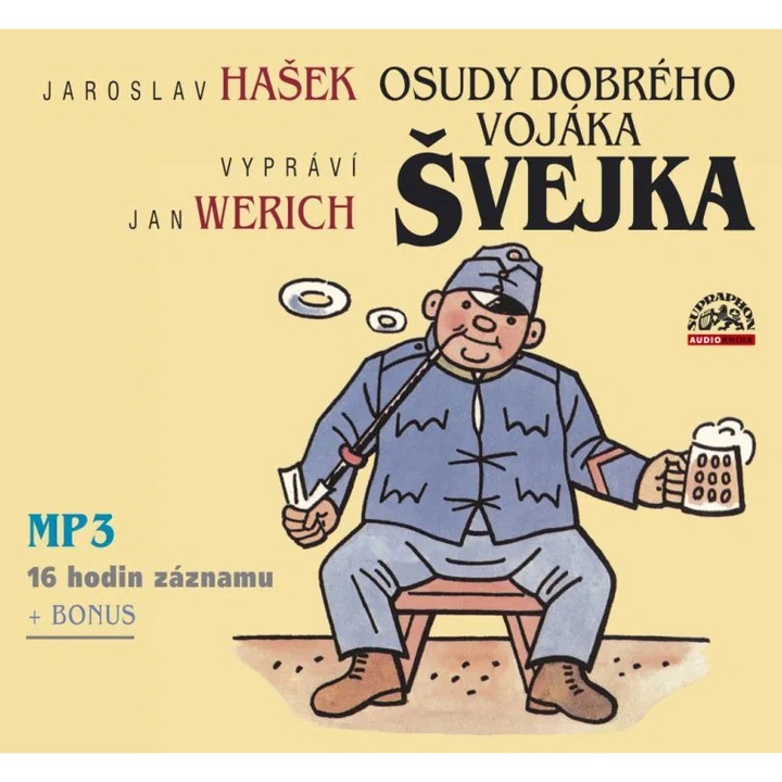 Osudy dobreho vojaka Svejka, Hasek - Werich Jan, 2CD
