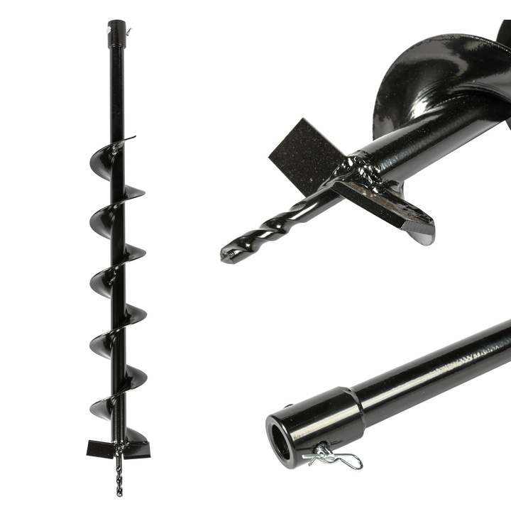 Burghiu pamant, 100-800 mm, compatibil cu foreza pamant (motoburghiu) - COBI SMART®