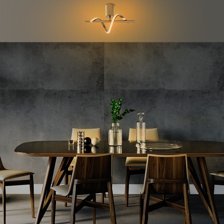 Lustra Evo Light V1256 E27, Auriu