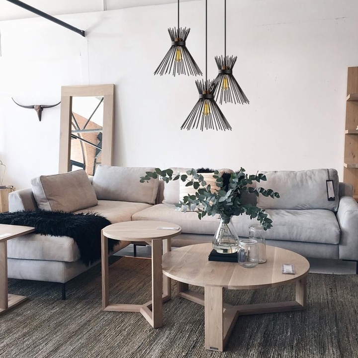 Lustra Evo Light V1235 E27, Negru