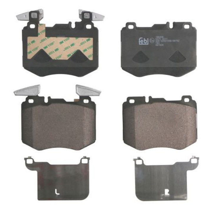 Fékbetét készlet első Mercedes C T-modellhez, E T-modellhez 1,6-3,0D, 2013.12 után