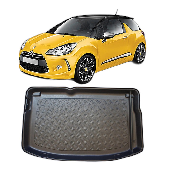 Tavita Auto Portbagaj DS 3, CAROSERIE HATCHBACK, din 2009 - 03.2019, protectie portbagaj, compatibil cu autoturismul DS 3, Aristar
