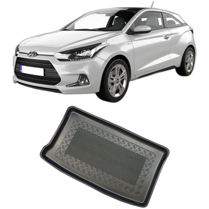 Tavita Auto Portbagaj HYUNDAI I20 II, CAROSERIE HATCHBACK, din 12.2014 - 07.2020, GB, PORTBAGAJ SUPERIOR, protectie portbagaj, compatibil cu autoturismul HYUNDAI I20 II, Aristar