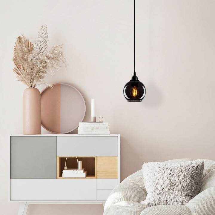 Lustra Evo Light V1523 E27, Gri