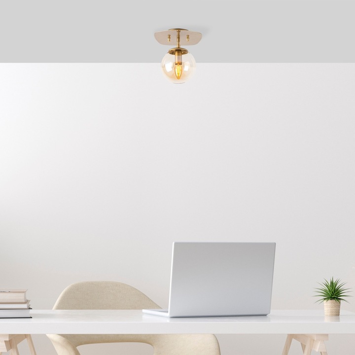 Lustra Evo Light V1719 E27, Caramiziu