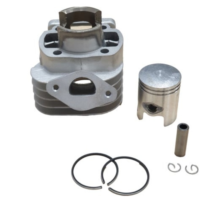 Комплект двигател за скутер 2T 50cc MBK Booster (въздушно охлаждане) Алуминий