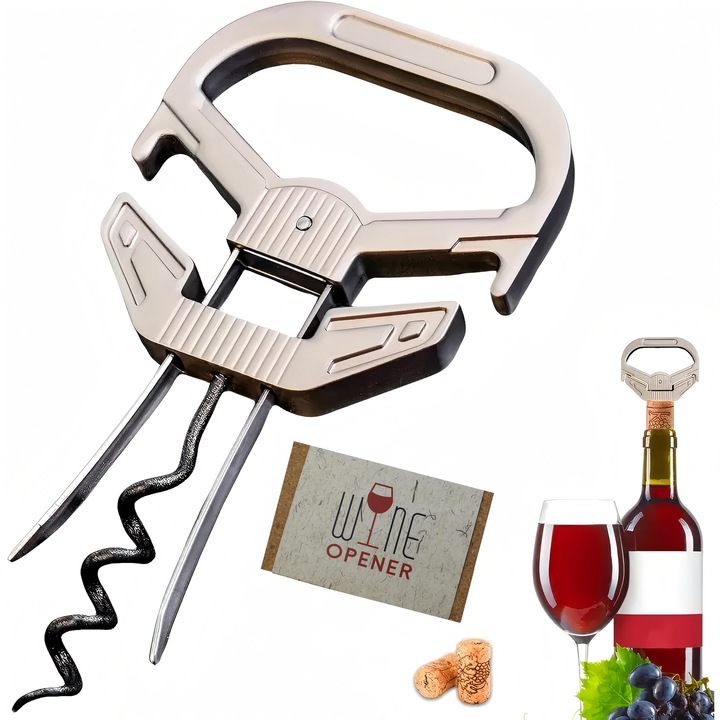 OEM Vintage bornyitó, rozsdamentes acél, klasszikus design