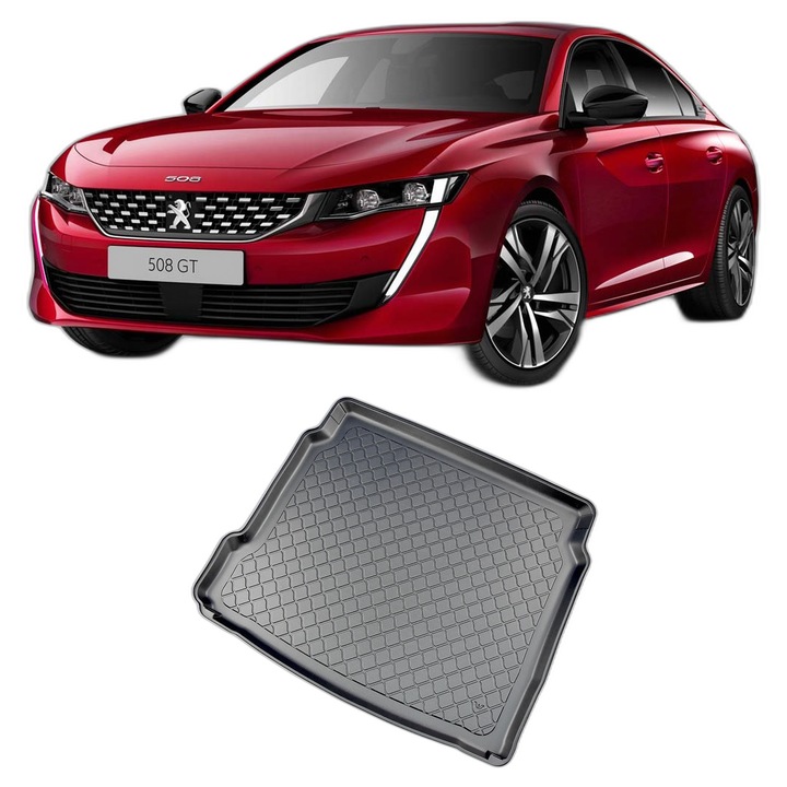 Tavita Auto Portbagaj PEUGEOT 508 II, CAROSERIE SEDAN, din 11.2018 - PREZENT, protectie portbagaj, compatibil cu autoturismul PEUGEOT 508 II, Aristar GRD