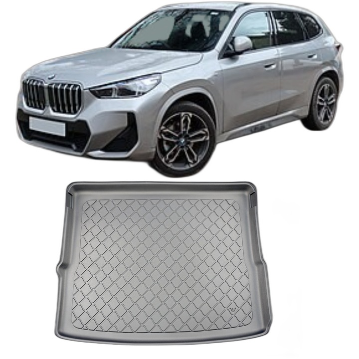 Tavita Auto Portbagaj BMW X1 U11 PHEV din 10.2022 - PREZENT, CAROSERIE SUV, BANCHETA CULISANTA, protectie portbagaj, compatibil cu autoturismul BMW X1 U11 PHEV, Aristar GRD