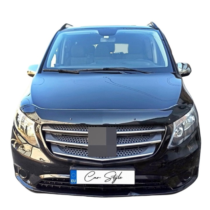 Deflector capota negru lucios compatibil Mercedes Vito / Viano W447 2014-