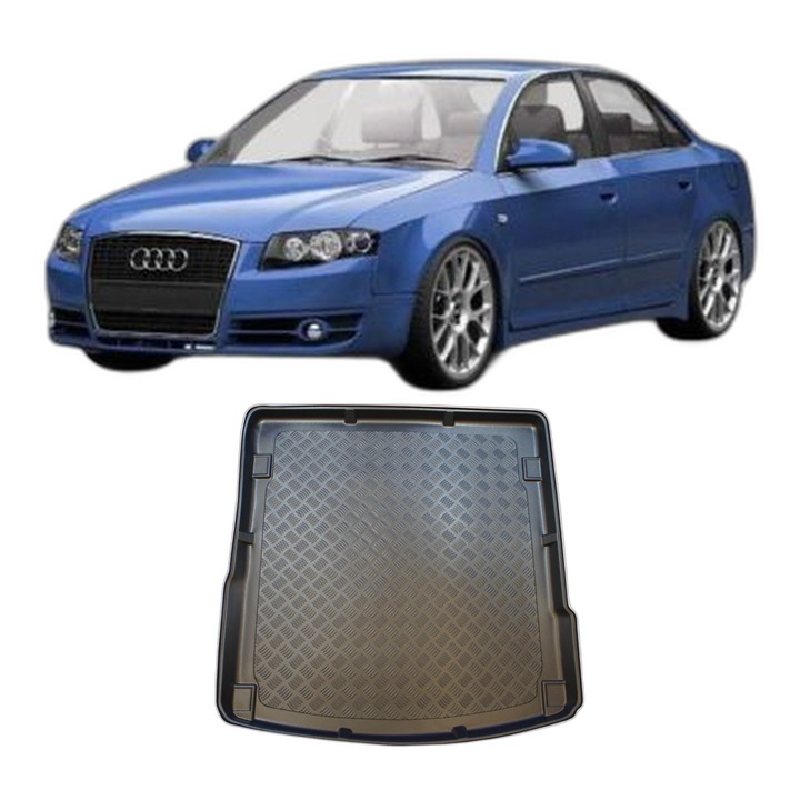 Tavita Auto Portbagaj AUDI A4 B7 QUATTRO din 11.2004 - 10.2007, CAROSERIE SEDAN, protectie portbagaj, compatibil cu autoturismul AUDI A4 B7 QUATTRO, Aristar BSC