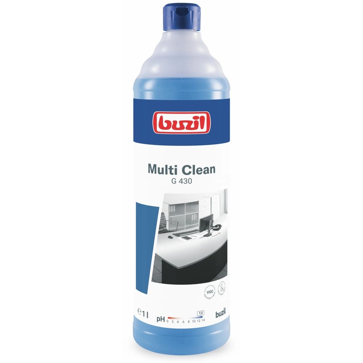 Detergent degresant multisuprafete Alcalin Multiclean G430 1L Buzil