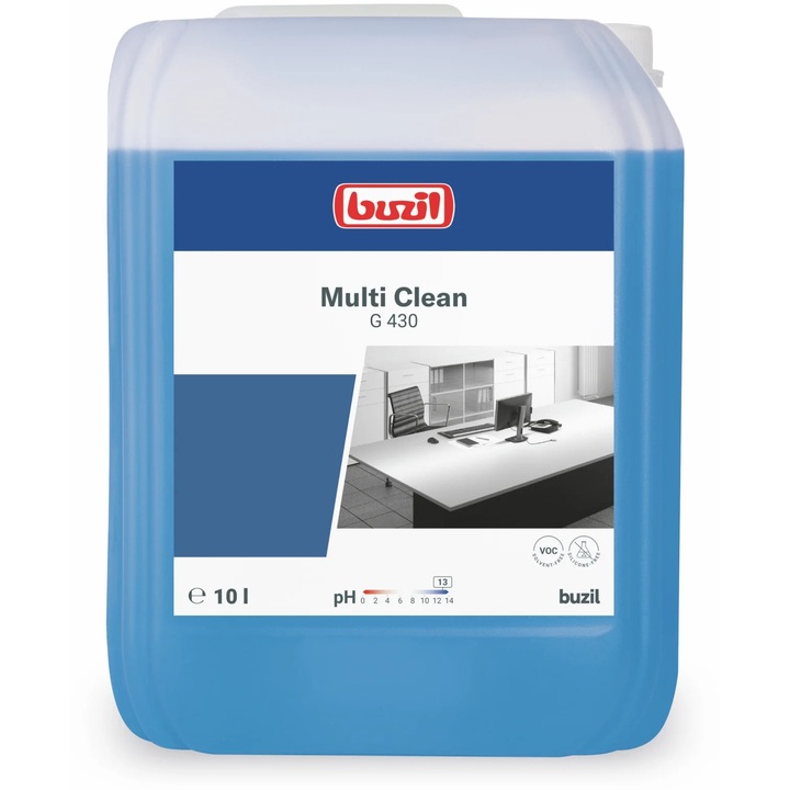 Detergent degresant multisuprafete Alcalin Multiclean G430 10L Buzil