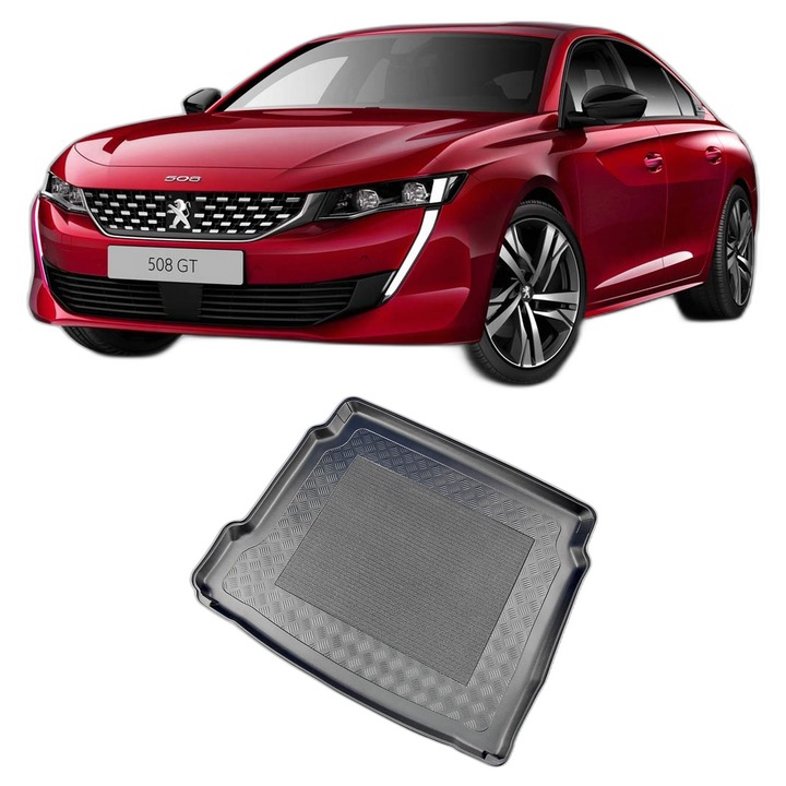 Tavita Auto Portbagaj PEUGEOT 508 II, CAROSERIE SEDAN, din 11.2018 - PREZENT, protectie portbagaj, compatibil cu autoturismul PEUGEOT 508 II, Aristar