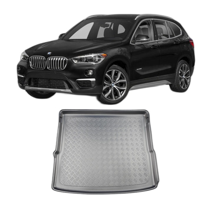 Tavita Auto Portbagaj BMW X1 F48, CAROSERIE SUV, din 10.2015 - 09.2022, FACELIFT, BANCHETA NECULISANTA, NU CORESPUNDE PENTRU PHEV, protectie portbagaj, compatibil cu autoturismul BMW X1 F48, Aristar BSC