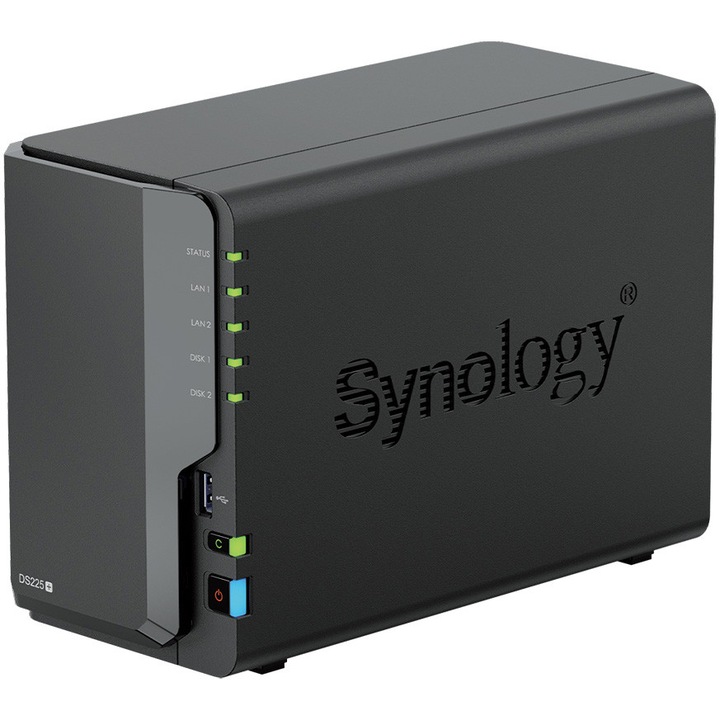 Hálózati adattároló SYNOLOGY DS225+ 2-fiókos PLUS Intel Celeron J4125 2GB ECC DDR4