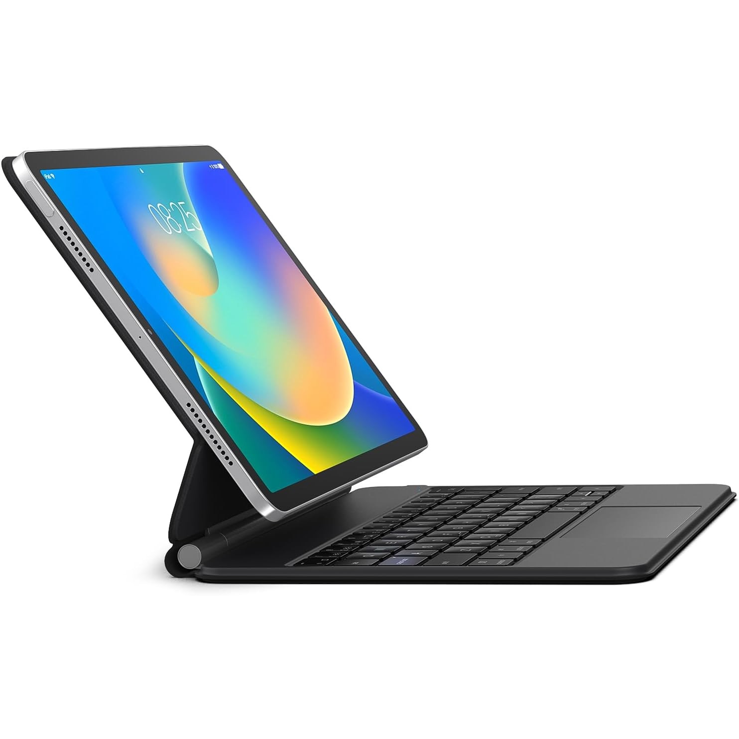 Husa cu tastatura wireless pentru tableta, compatibil cu iPad 11 (A16) 2025/10 2022, magnetica, cu trackpad, negru