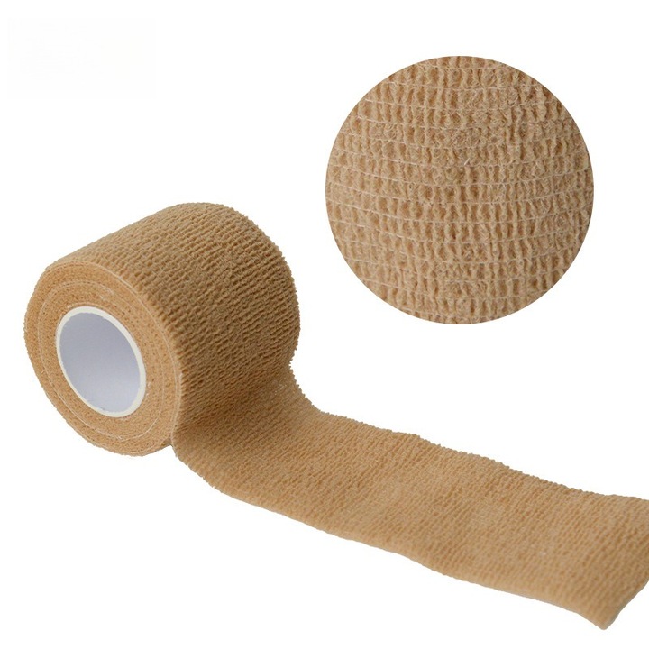 Fasa elastica multifunctionala autoadeziva 5cm*4.5m, protectie pentru degete, incheieturi, glezne, genunchi