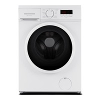 Masina de spalat rufe slim Heinner HWM-M8014SMA+++, 8 kg, 1400 rpm, Clasa A, Motor inverter, Display digital, Blocare acces copii, Alb