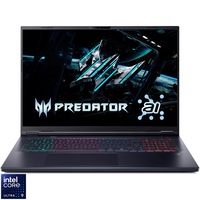 Laptop Gaming Acer Predator Helios Neo 18 AI PHN18-72-909D cu procesor Intel Core Ultra 9 275HX pana la 5.4GHz, 18" WQXGA, 250Hz, IPS, 64GB DDR5 RAM, 4TB SSD, NVIDIA GeForce RTX 5070 Ti 12GB GDDR7, No OS, Abyssal Black