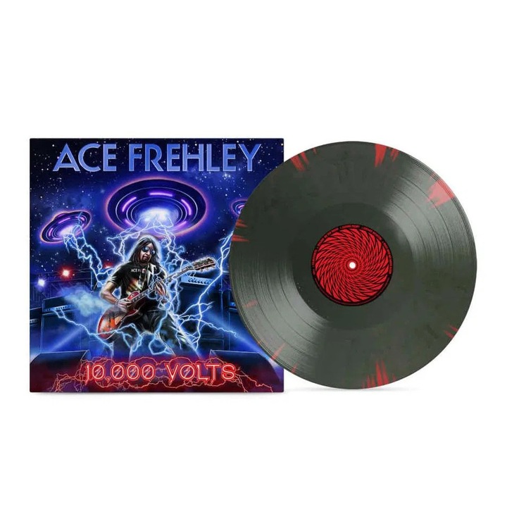 Vinil Ace Frehley, 10,000 Volts, Hard 'n' Heavy, colorat splatter, LP