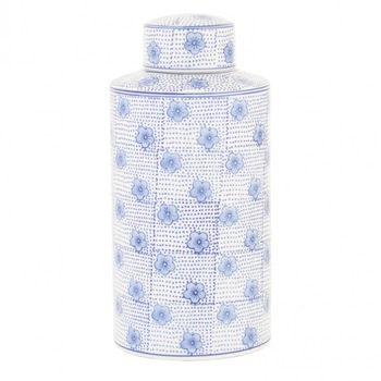 Vas decorativ 12*12*25 cm, Clayre & Eef Vas decorativ 12*12*25 cm, Clayre & Eef