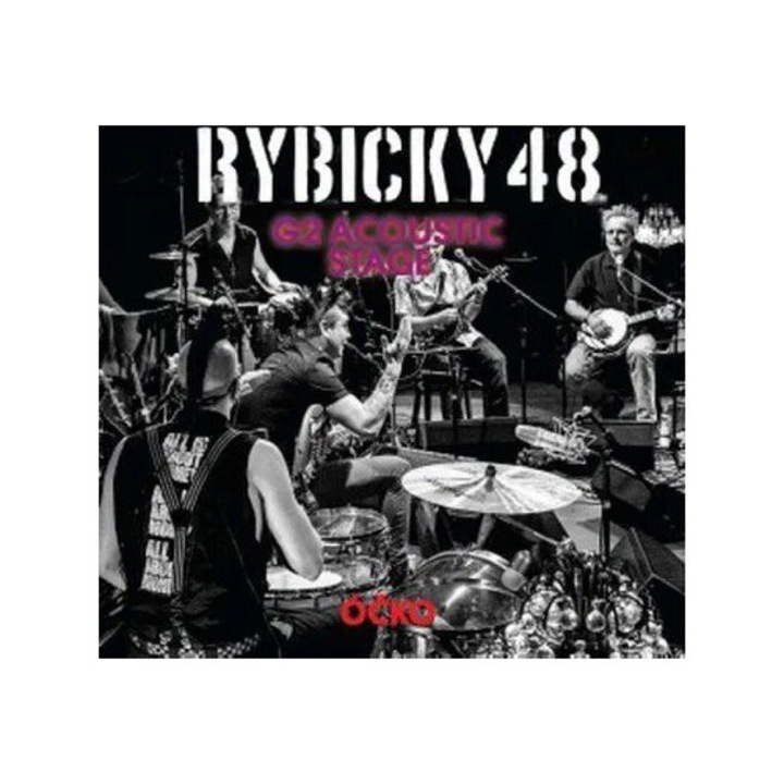 Рибички 48: G2 Acoustic Stage - комплект CD+DVD, чешка музика, пластмаса
