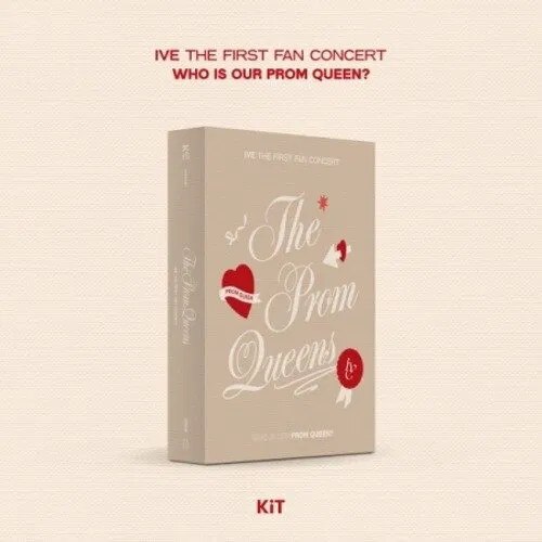 未開封 IVE The Prom Queens Blu-Ray DVD Kit IVE: First Fan Concert: The Prom Queens, DVD Blu-ray, 1 KiT