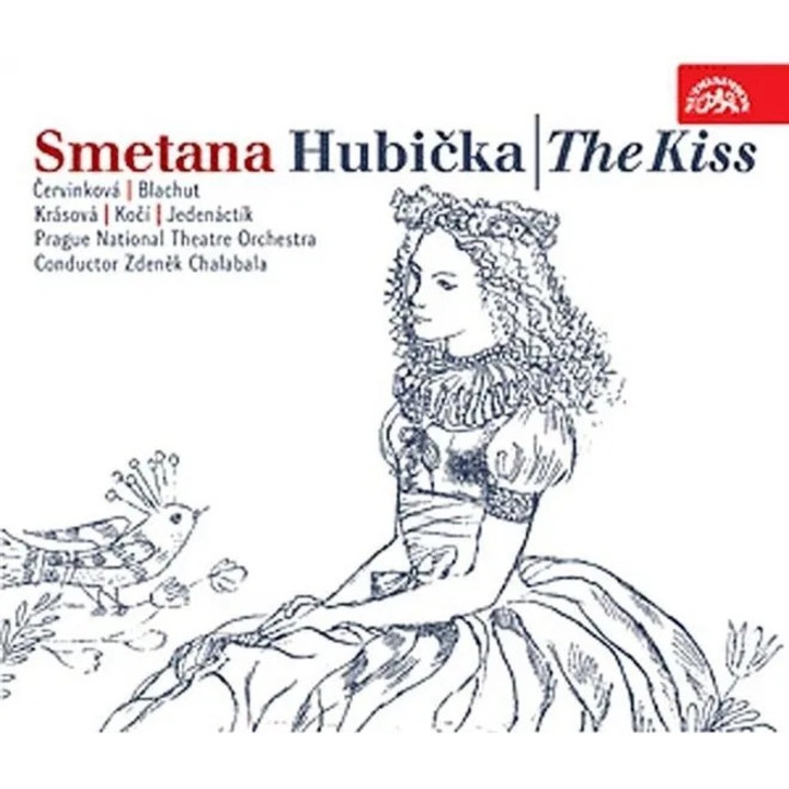 CD класическа музика, Сметана, Хубичка, 2CD, пластмаса, Национален оркестър на Пражкия театър