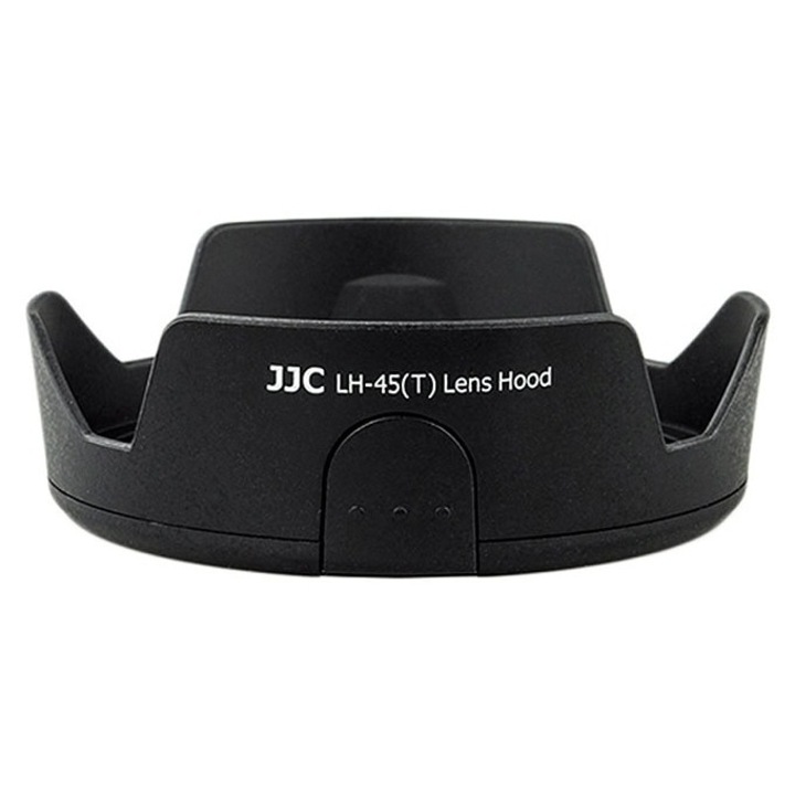Napellenző, JJC LH-45(T), HB-45, Kompatibilis a JJC LH-45(T) HB-45 napellenzővel Nikon AF-S DX Zoom-NIKKOR 18-55mm f/3.5-5.6G VR, AF -S DX Zoom-NIKKOR 18-55mm f/3.5-5.6G ED II
