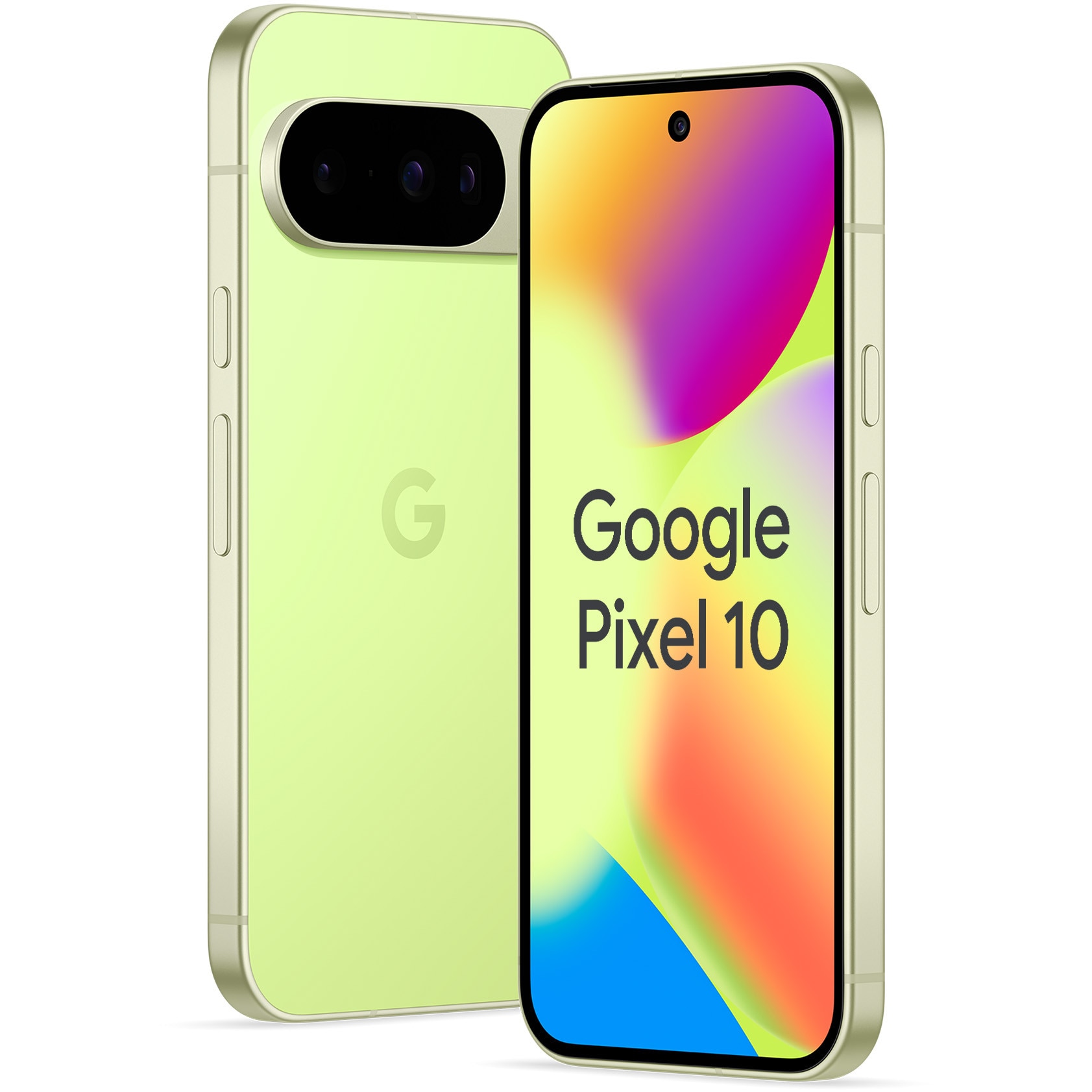 Telefon mobil Google Pixel 10, 256GB, 12GB RAM, 5G, Lemongrass