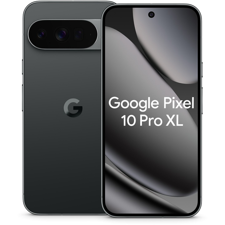 Смартфон Google Pixel 10 Pro XL, 256GB, 16GB RAM, 5G, Obsidian