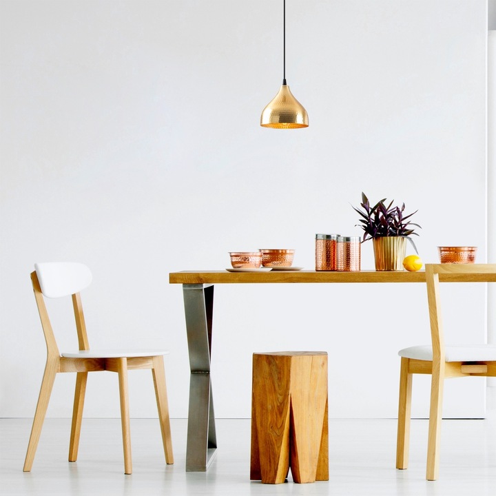 Lustra Evo Light V1580 E27, Auriu