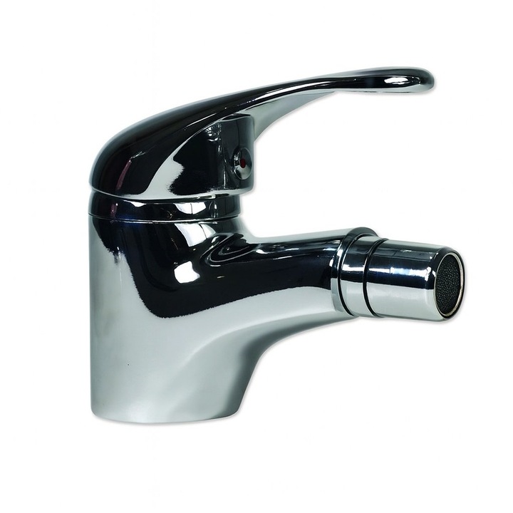 Santera Z-Inox bidécsaptelep, egykaros, 40 mm-es kerámia betéttel, állítható fejjel, krómozott felülettel, rozsdamentes acél