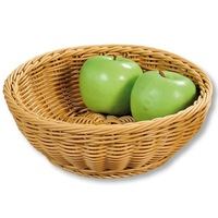 Cos impletit Kesper, pentru Paine si Fructe, Ventilatie, Nuanta naturala, Diametru 24 cm