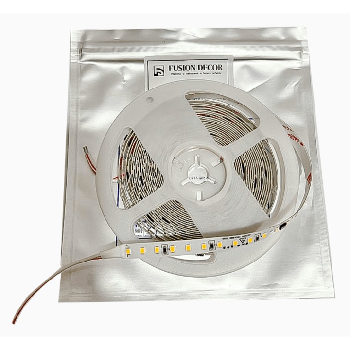 LED лента 220v 2835 120 SMD/m 3000k топло бяла 5m