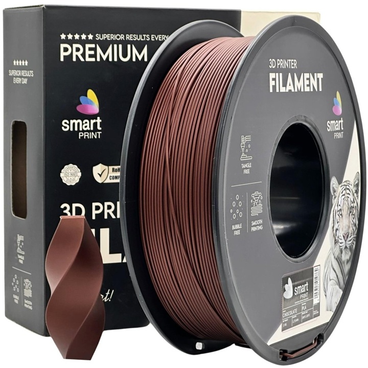 Filament Smart Print PLA Csokoládé, 1.75 mm, 1 kg