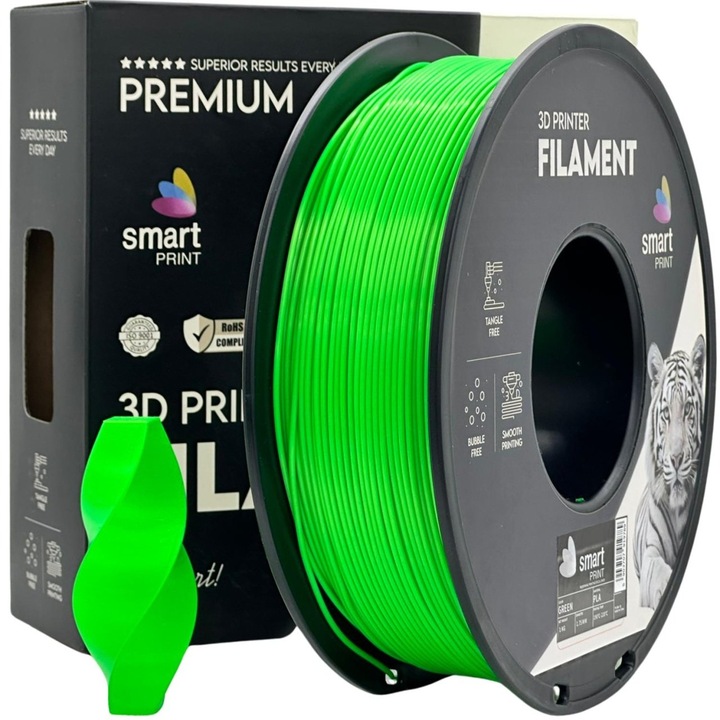 Filament Smart Print PLA Zöld 1.75 mm 1 kg