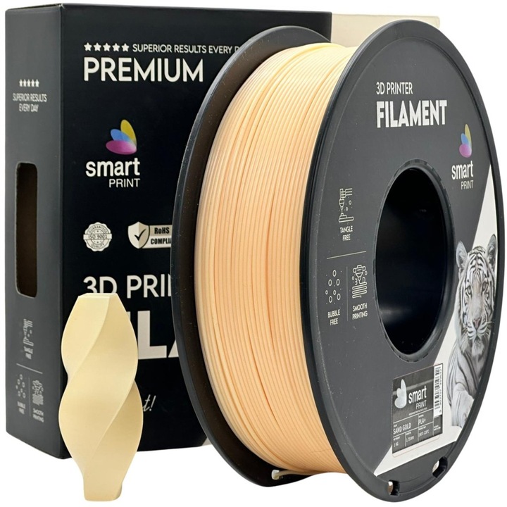 Filament Smart Print PLA+ Homok arany 1.75 mm 1 kg