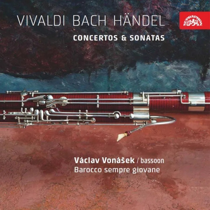 CD Concertos & Sonatas, Bach Johann Sebastian, Vaclav Vonasek, komolyzene, műanyag