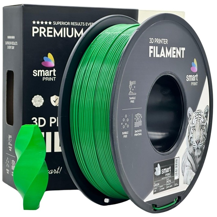 Filament Smart Print PETG Zöld 1.75 mm 1 kg