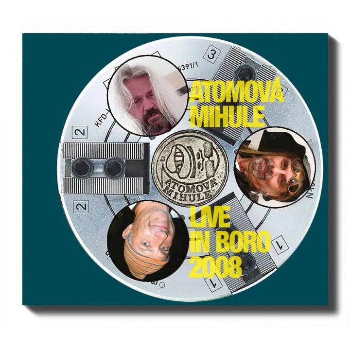 Atomova Mihule: Live In Boro 2008 - CD, чешка музика, 1 CD, многоцветен