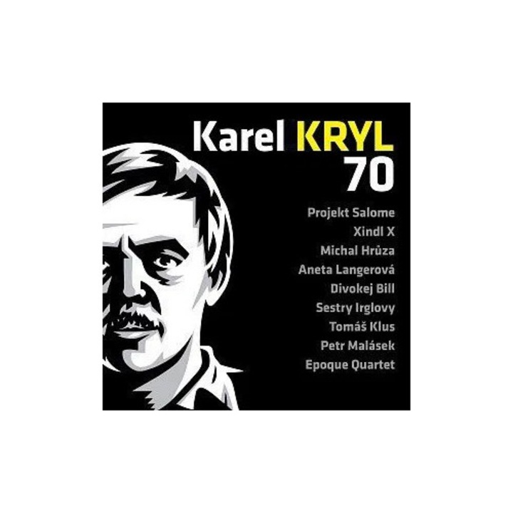 Карел Крил 70 - CD+DVD, SUPRAPHON