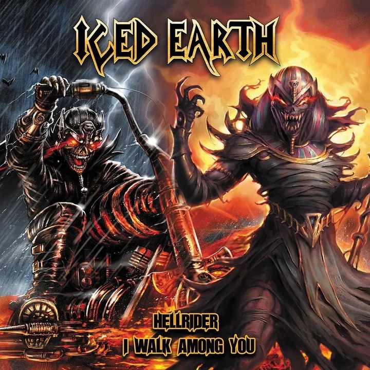 Iced Earth: Hellrider, I Walk Among You - CD, Hard 'n' Heavy, Digipack, Mystic Production