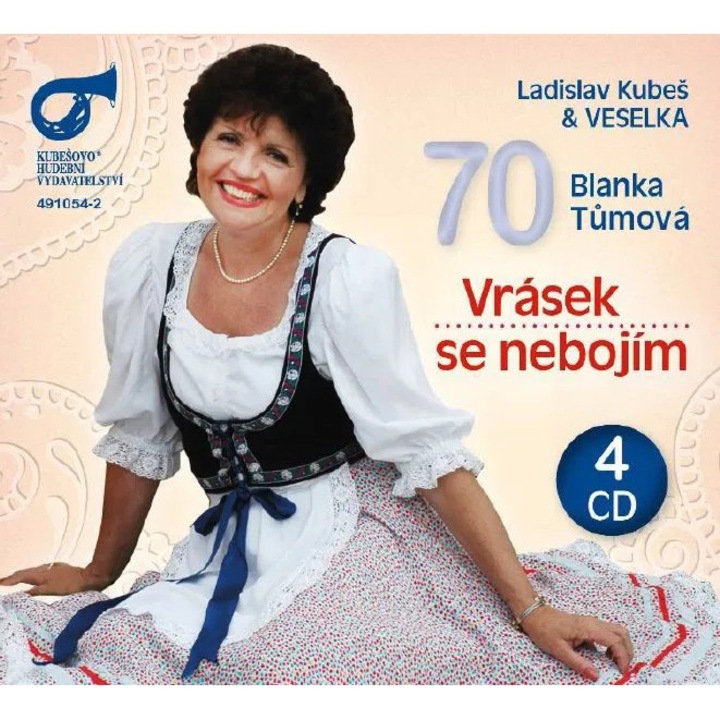 Музикален албум, Кубес Ладислав & Веселка, Бланка Тумова 70: Не се страхувам от бръчки, 4CD, Деховка