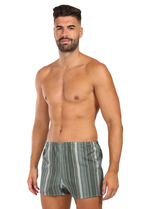 Pantaloni scurti Nedeto textil - 65499, Verde